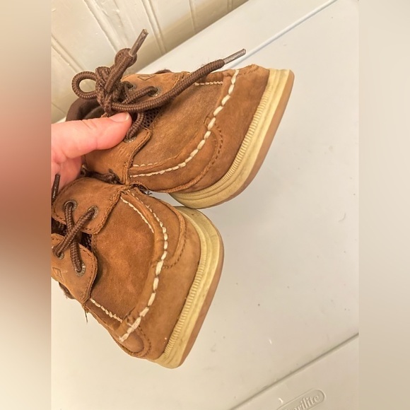 LANYARD Sperrys loafers boat shoes size 1.5 - Picture 6 of 9